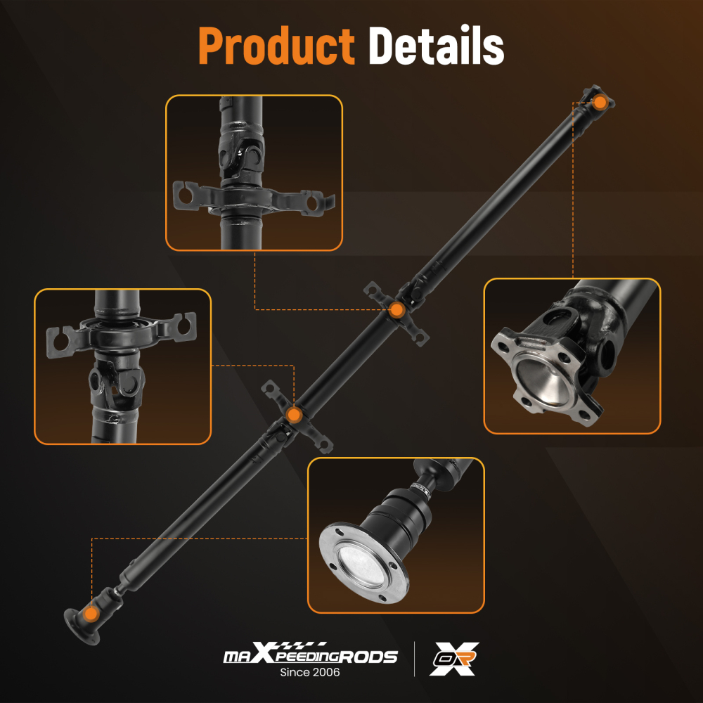 Rear Driveshaft Propshaft compatible for Lincoln MKX compatible for Ford Edge AWD 3.5L Sport Utility 07-08