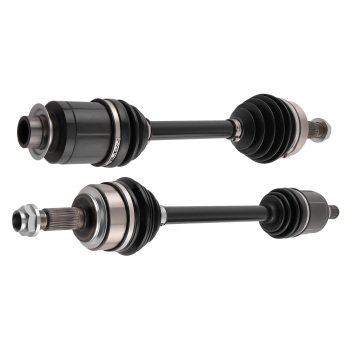 Front CV Axle Shaft Pair 2 compatible for Honda CR-V 2007-2014 2.4L 66-4256 66-4257 HO-8240