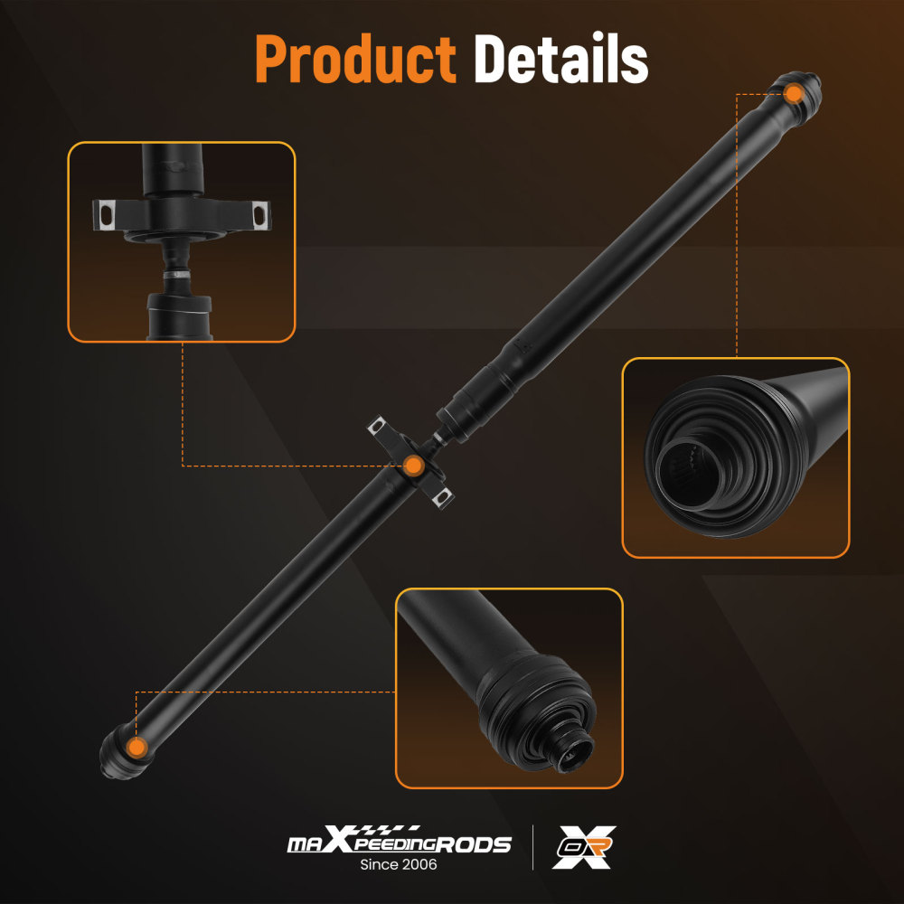 Rear Driveshaft Prop Shaft Assembly compatible for Chevy Equinox GMC Terrain 2018-2020 AWD