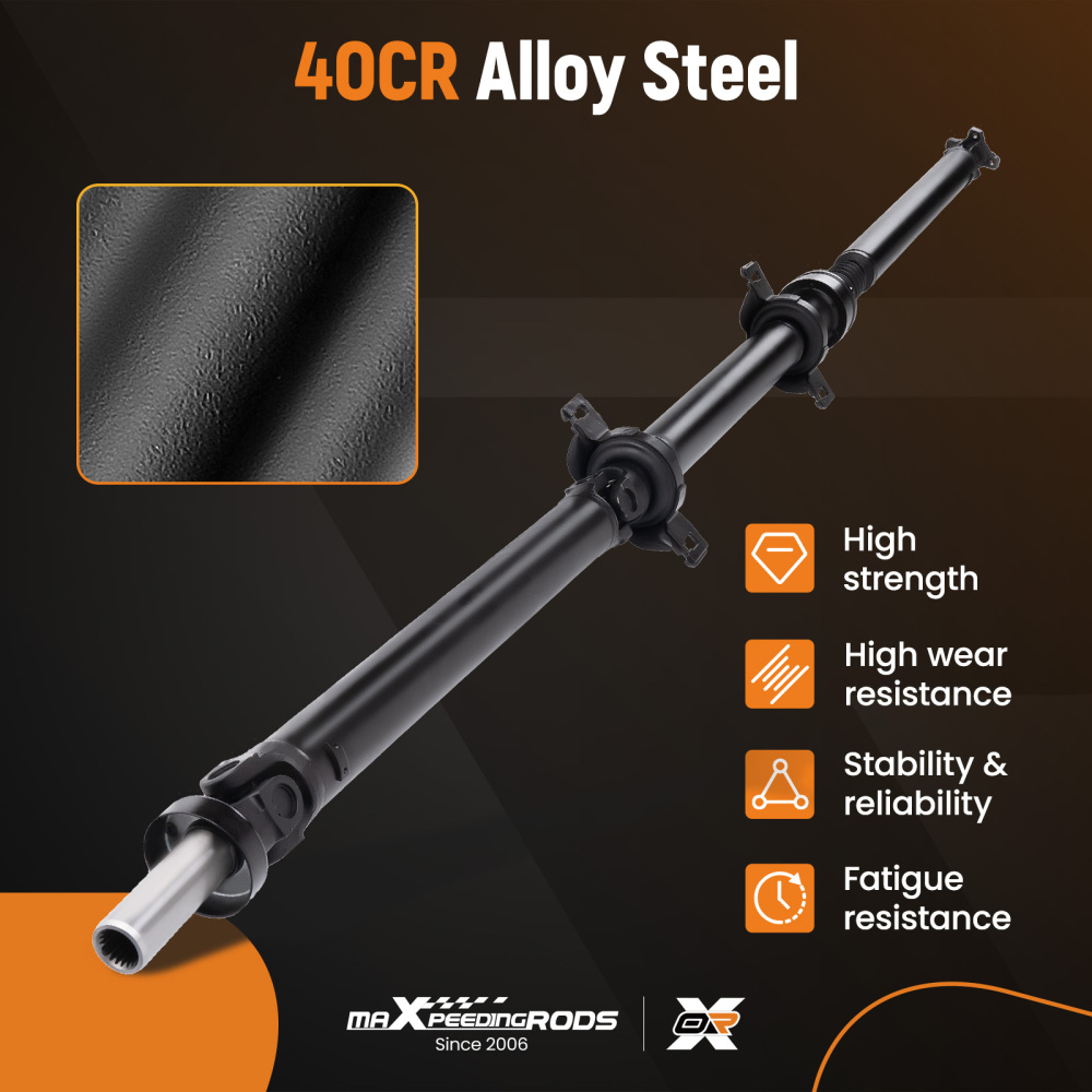 Rear Propshaft Driveshaft compatible for Toyota Highlander 2.7L 3.3L 3.5L 2008-2014 65-5006