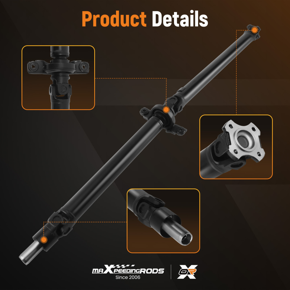 Rear Driveshaft Prop Shaft Cardan Shaft compatible for Subaru Forester H4 2.5L 2014-2016