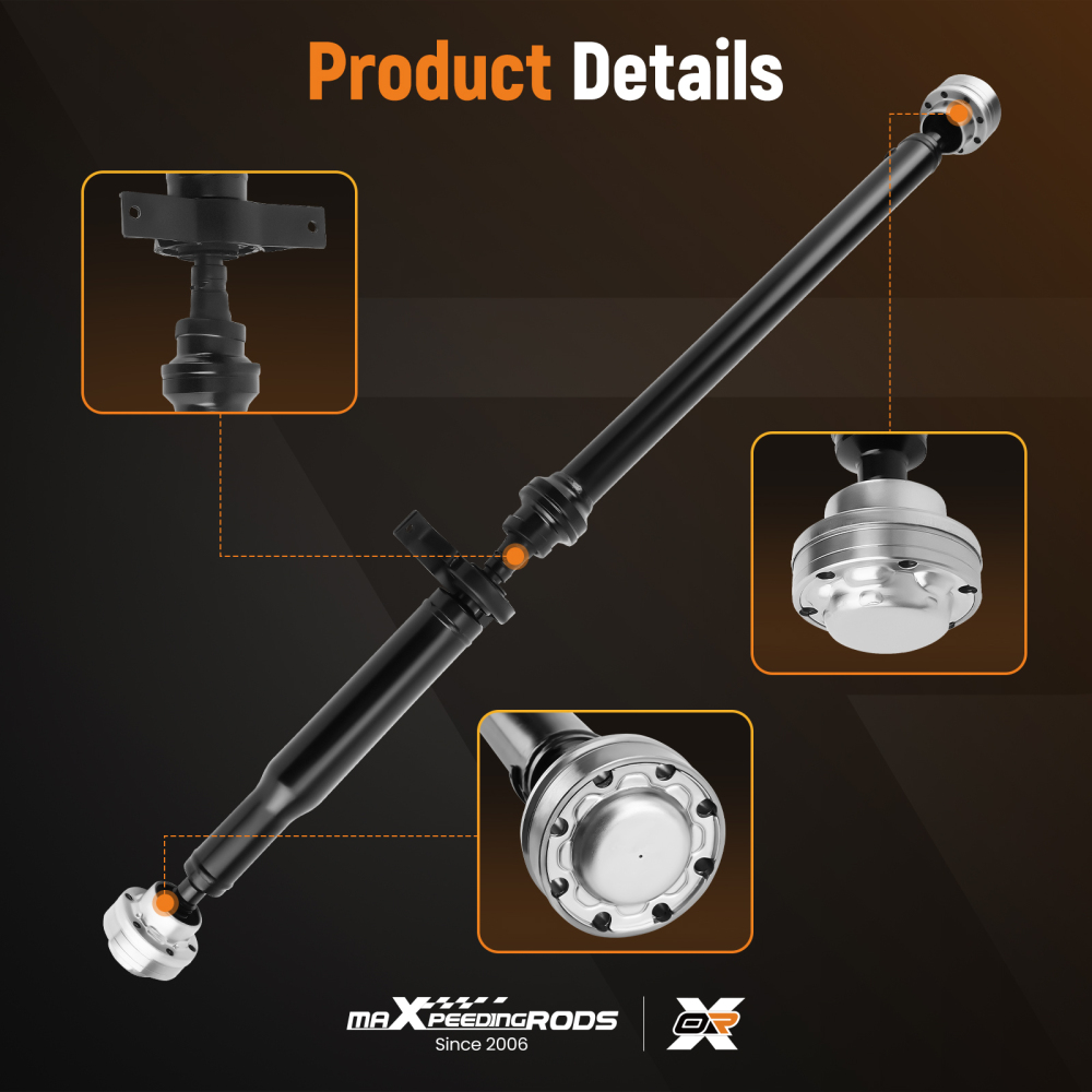 1x Rear Drive Shaft Prop Shaft Assembly compatible for Chrysler 300 compatible for Dodge Charger 15-19 AWD
