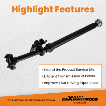 Transmisión compatible para VW Touareg/Cayenne Trasera Rear Propshaft 1246MM 7L0521102