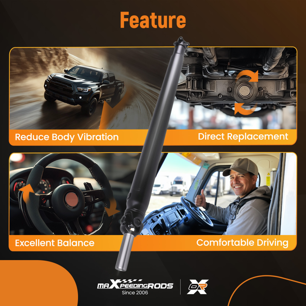 Rear Driveshaft Prop Shaft compatible for Dodge Ram Dakota compatible for Mitsubishi Raider 4WD 936-010