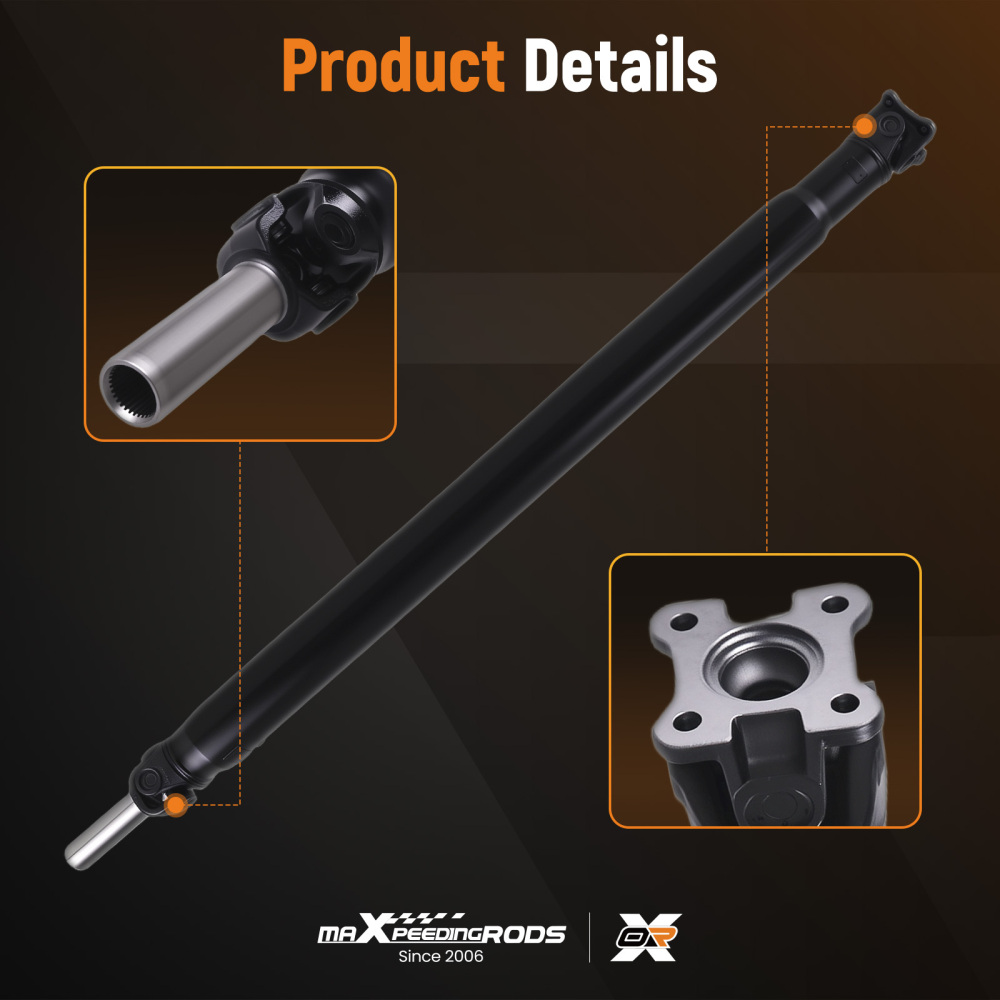 Rear Driveshaft Prop Shaft compatible for Dodge Ram Dakota compatible for Mitsubishi Raider 4WD 936-010