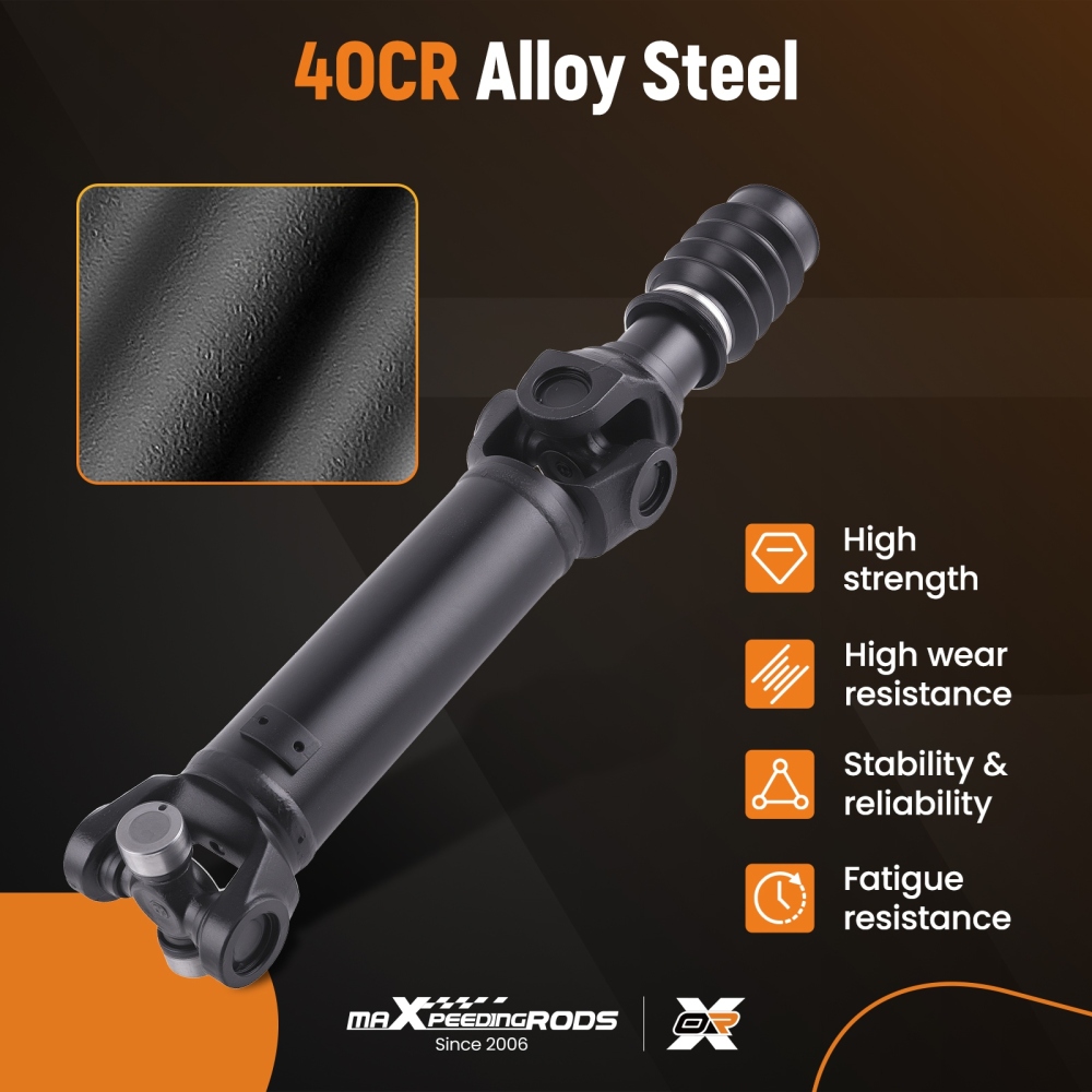 Rear Driveshaft PropShaft Assembly compatible for Jeep Wrangler 1997-2006 4.0L 4WD 936-075