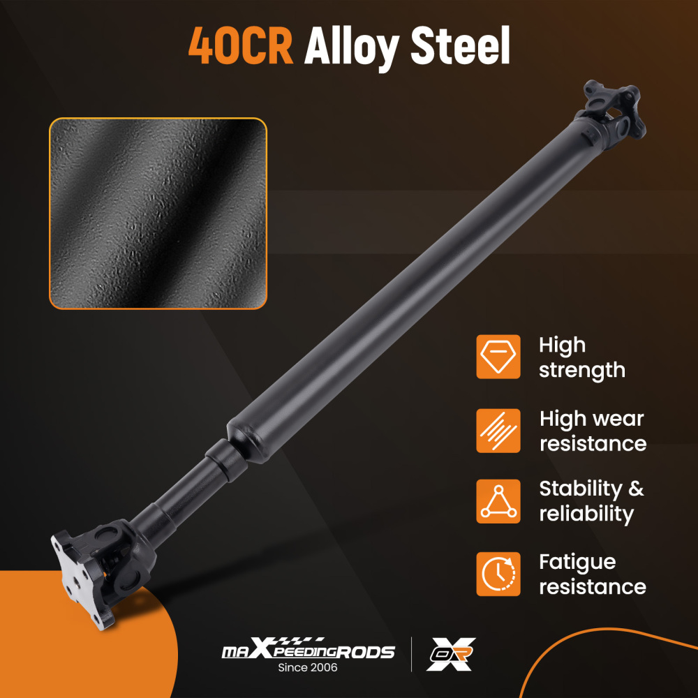 Rear Driveshaft Propshaft Assembly compatible for Jeep Grand Cherokee Commander 52853006AB