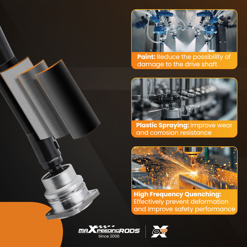 Front Driveshaft Prop Shaft Assembly compatible for Chevy Colorado GMC Canyon 2004-2012 4WD