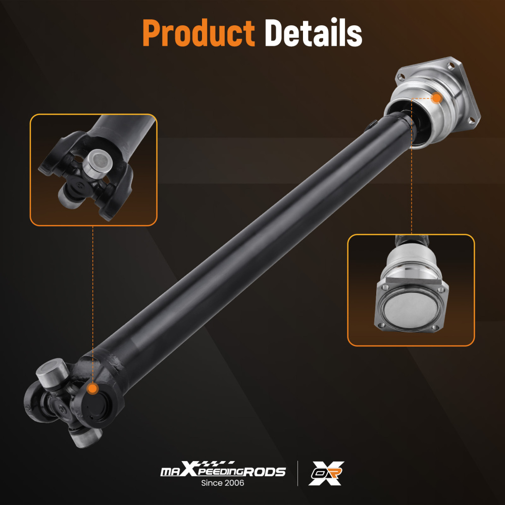 Front Driveshaft Prop Shaft Assembly compatible for Chevy Colorado GMC Canyon 2004-2012 4WD