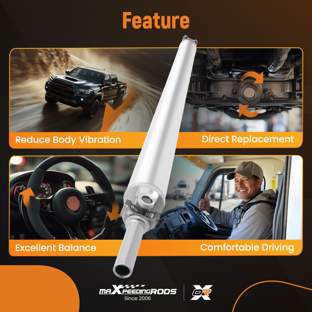 Rear Drive Shaft Propshaft Assembly compatible for Dodge Ram 1500 4.7L 5.7L 2004-2005 RWD