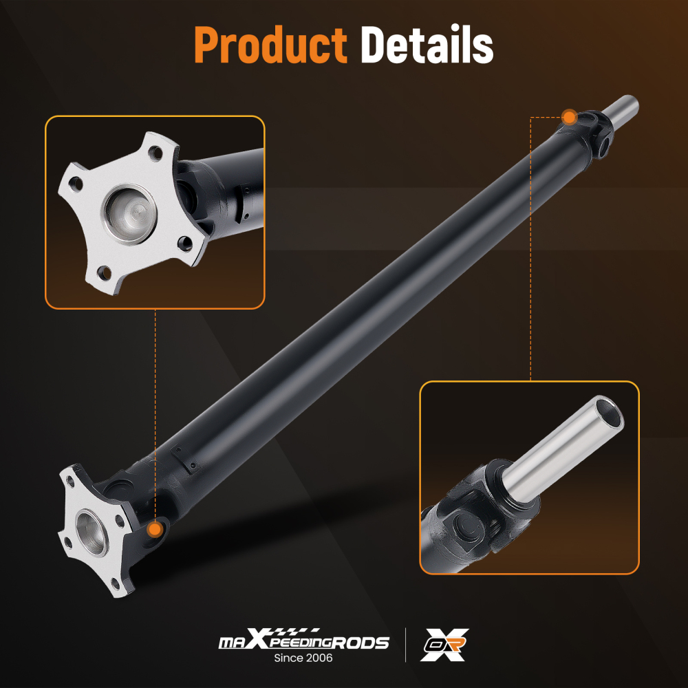 Rear Driveshaft Propshaft Assembly compatible for Mazda Miata L4 1.8L 1994-2005 RWD Manual