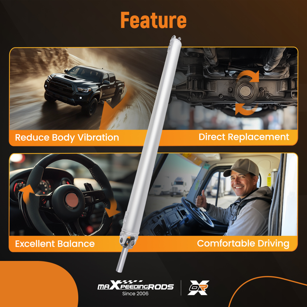 Driveshaft Propshaft compatible for Chevrolet Avalanche compatible for Suburban 1500 RWD 2000-2006 936-294