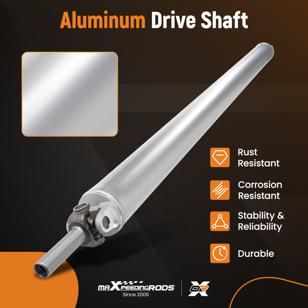 Rear Driveshaft Propshaft Assembly compatible for Chevy Silverado 1500 compatible for GMC Sierra RWD 04-07