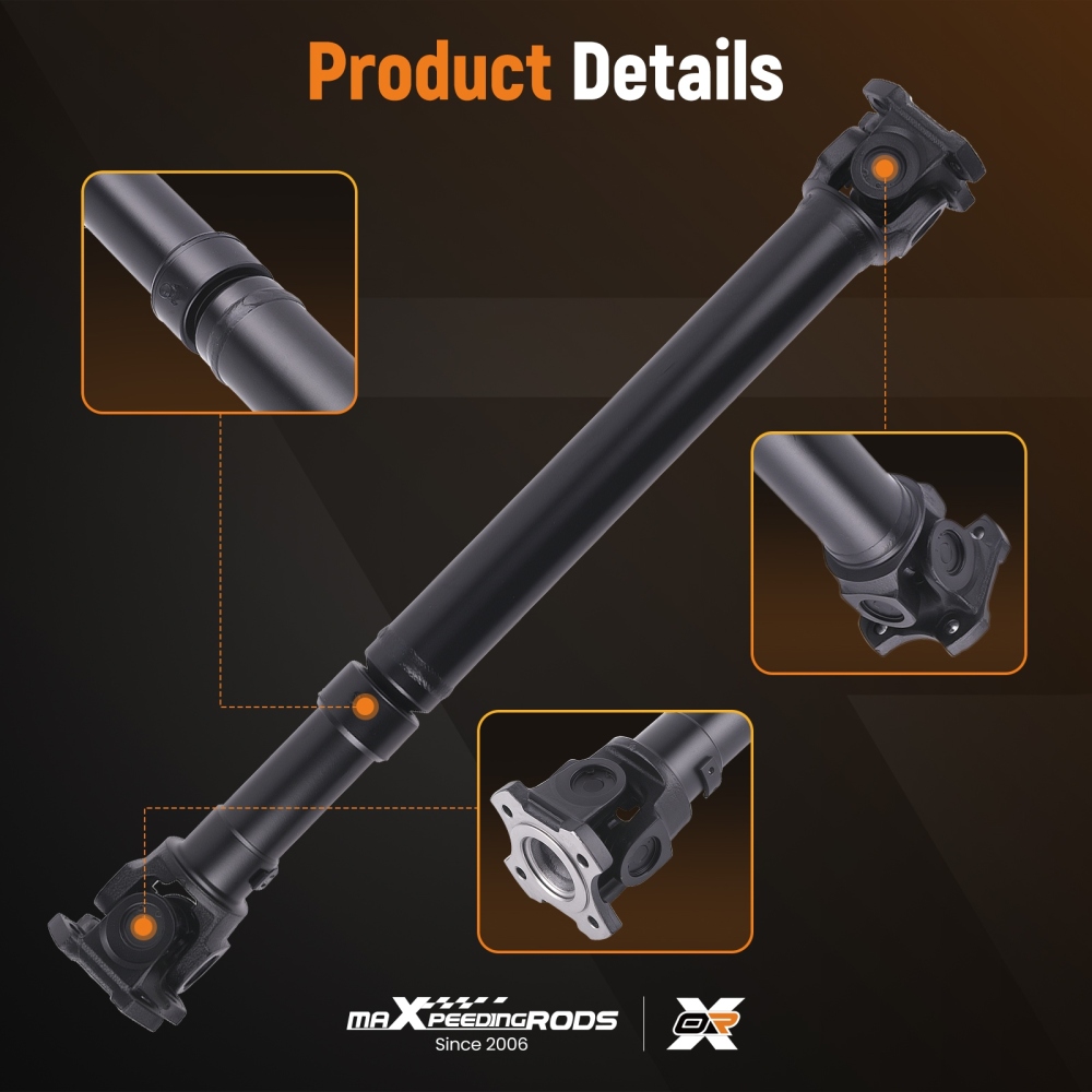 Front Driveshaft Propshaft compatible for Mercedes-Benz E320 3.2L 1998-2003 E430 4.3L 00-02