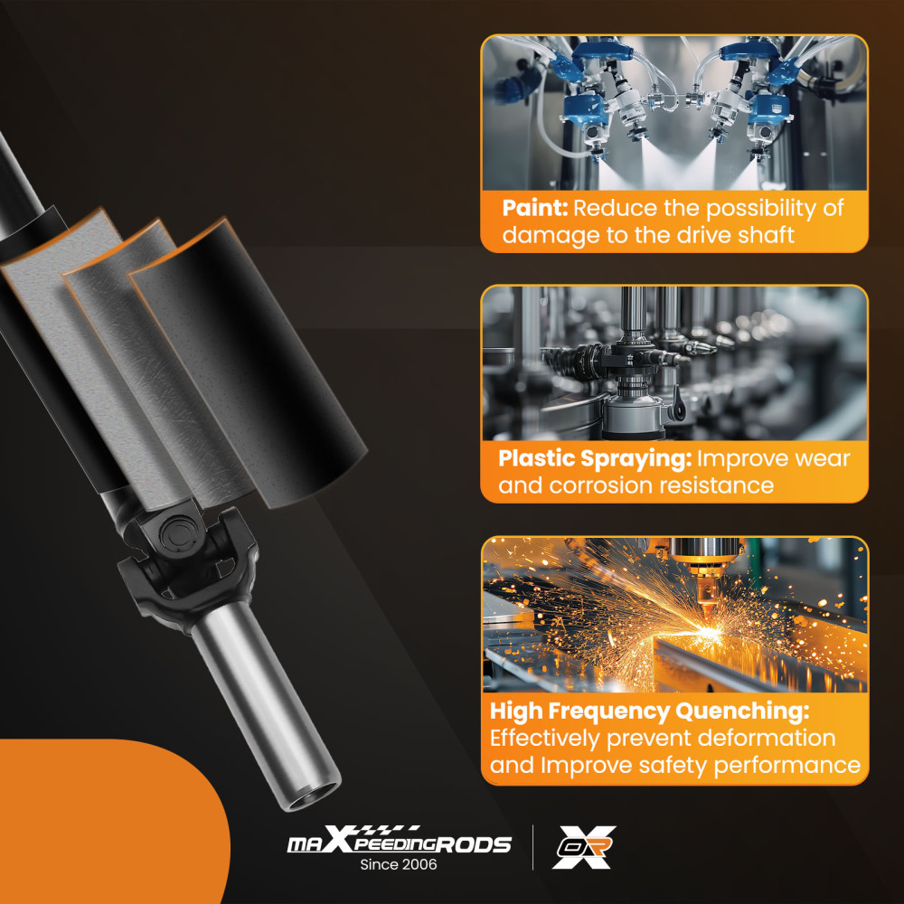 Rear Driveshaft Prop Shaft compatible for Chevrolet Chevy Silverado 1500 compatible for Sierra 1500 99-05