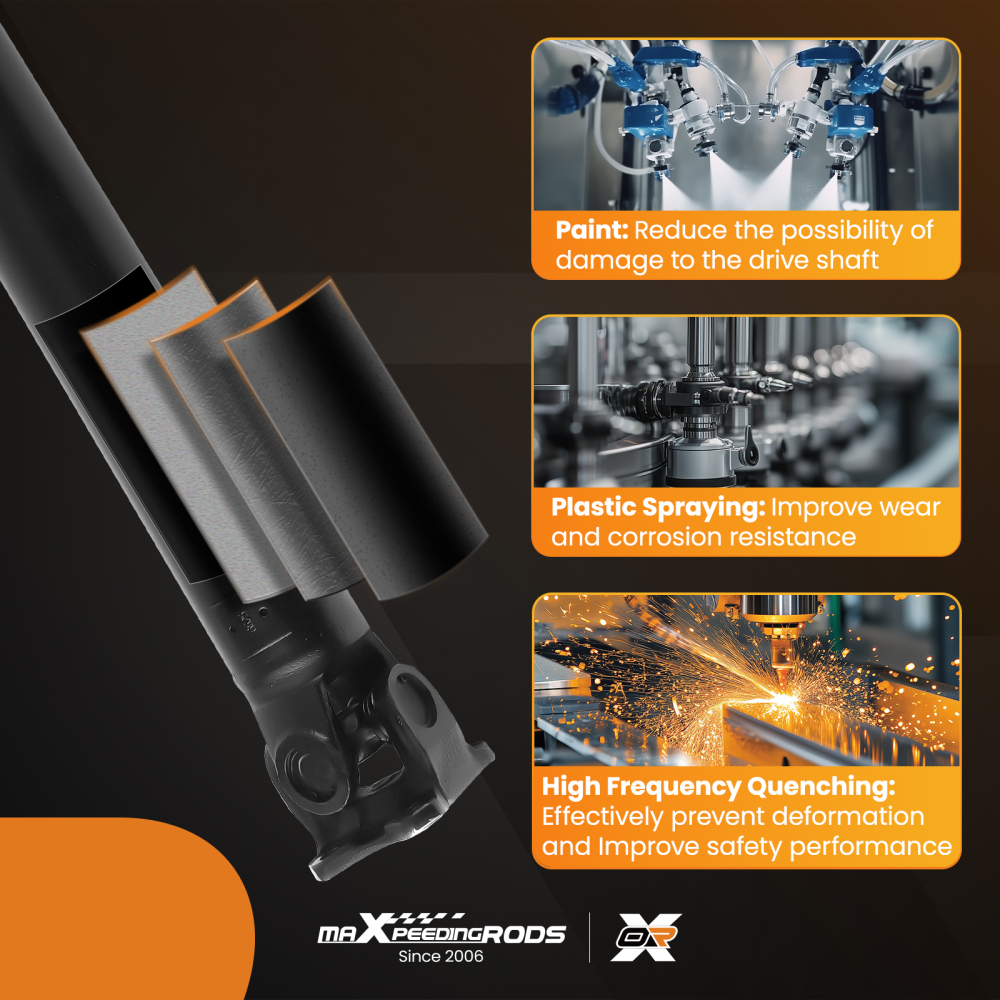 Rear Driveshaft Assembly compatible for Dodge Ram 1500 2002-2008 2-Door RWD 52105926AA