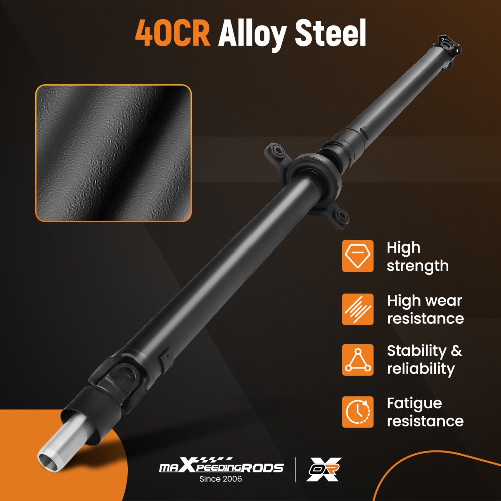 Rear Driveshaft Prop Shaft compatible for Subaru Forester Crosstrek AWD 14-17 Manual Trans.