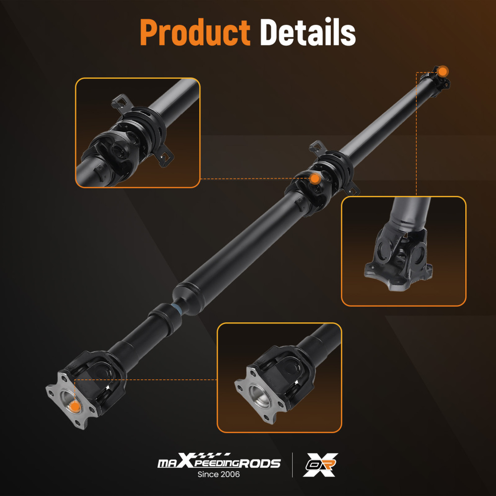 Rear Driveshaft Prop Shaft Assembly compatible for Toyota Tacoma Pre Runner 2.7L 1998-2004