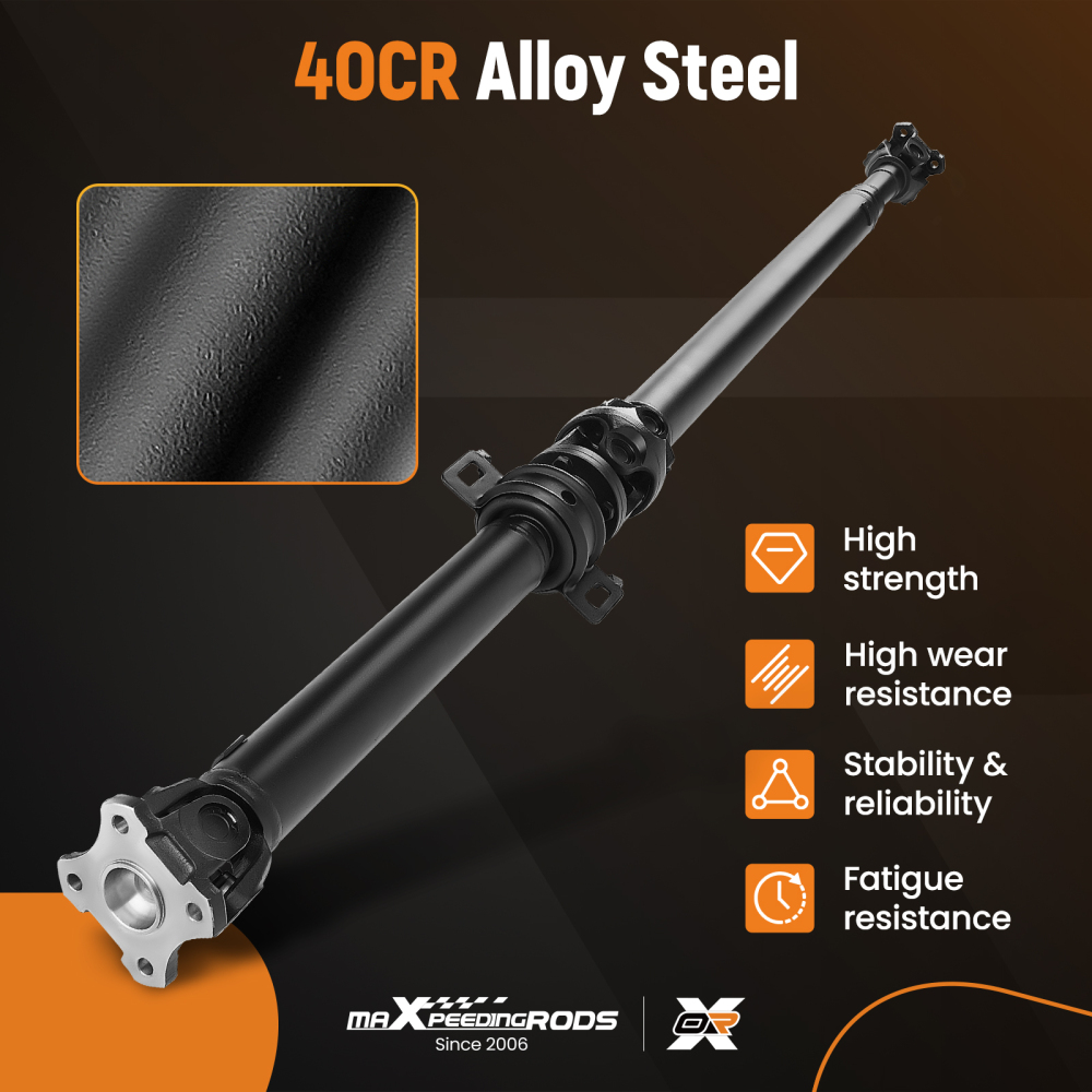 Rear Driveshaft Propeller Shaft compatible for Toyota Tundra V8 4.7L 4WD 2005 2006 65-5026