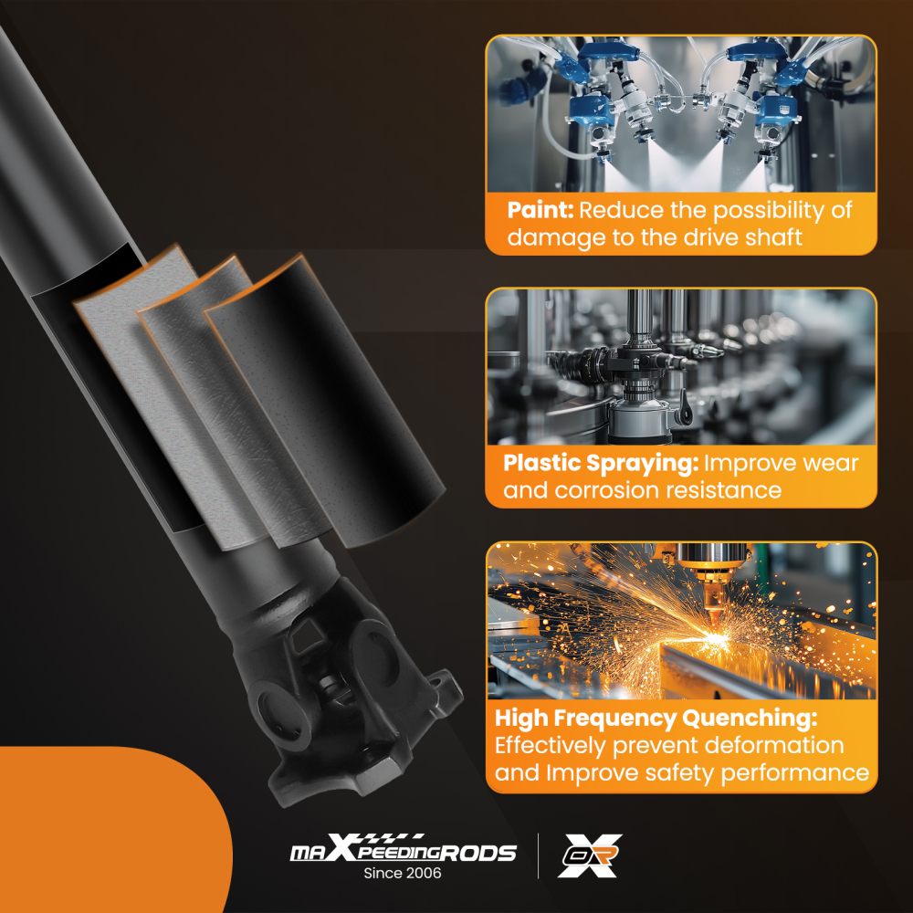 Rear Drive Shaft Assembly Driveshaft compatible for Toyota Tacoma 936726 RWD 2005-2015