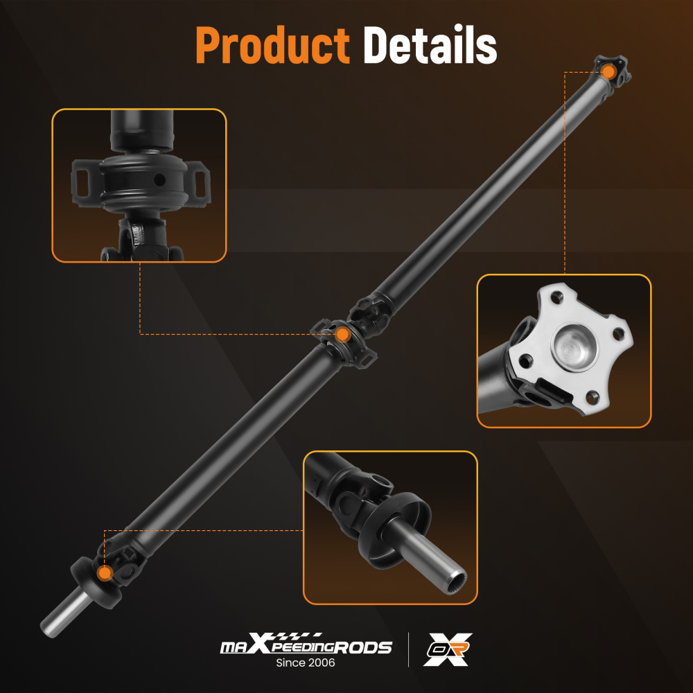 Rear Drive Shaft Assembly Driveshaft compatible for Toyota Tacoma 936726 RWD 2005-2015