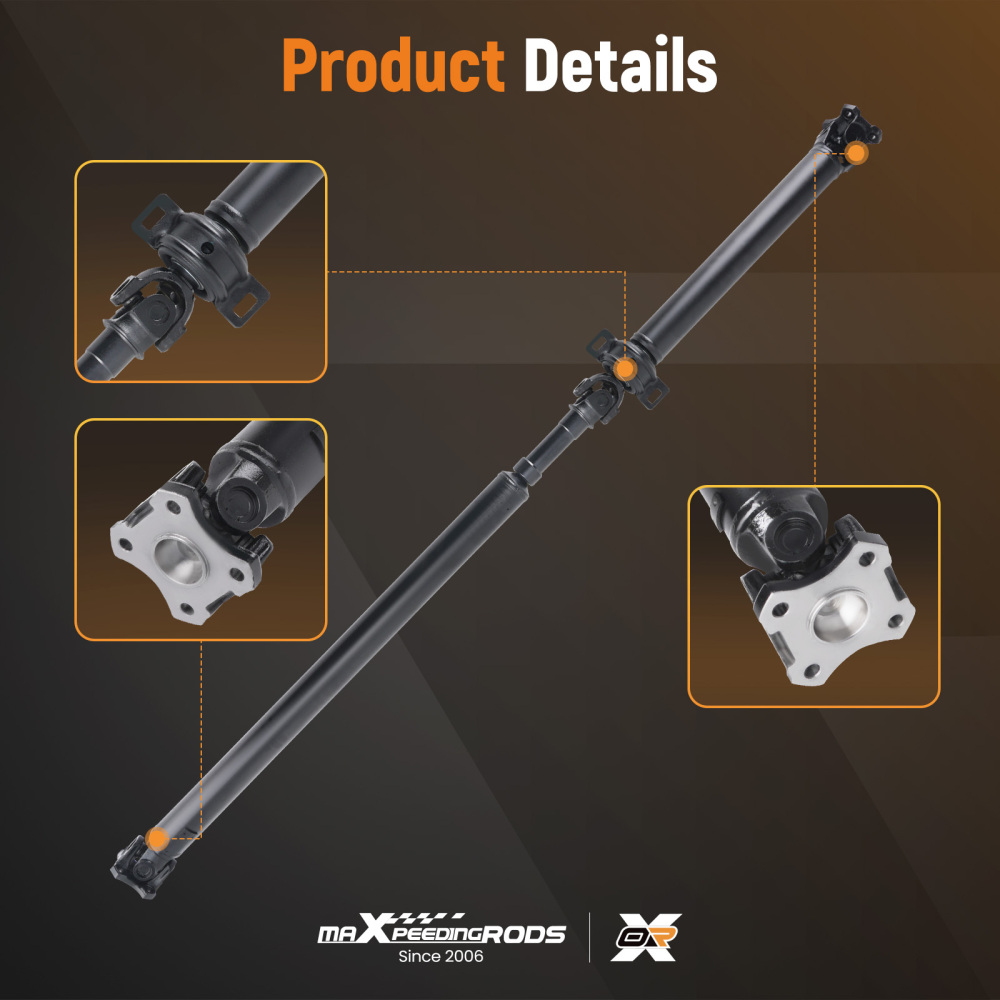 Drive Shaft Cardan Shaft Assembly Rear compatible for Toyota Tacoma V6 4.0L 4WD 2005-2015