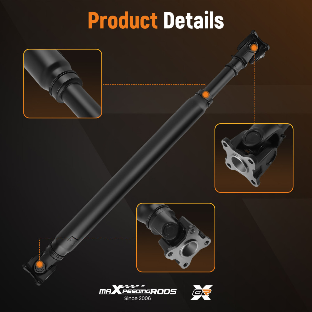 Rear Driveshaft Prop Shaft compatible for Toyota 4Runner Lexus GX470 2003-2009 4.7L 4WD
