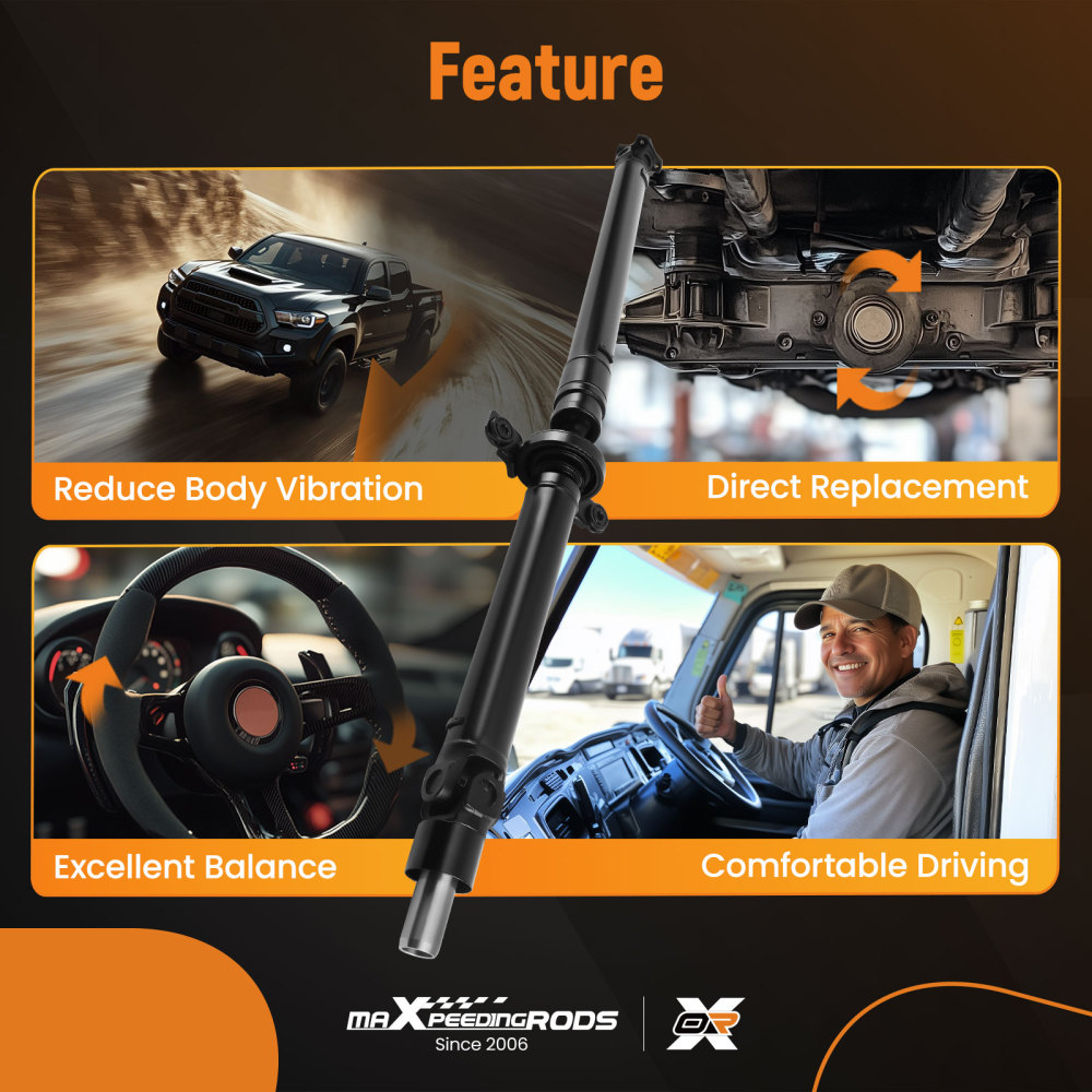 Rear Driveshaft Prop Shaft Assy compatible for Subaru Legacy 2005-2009 5 speed Auto Trans.