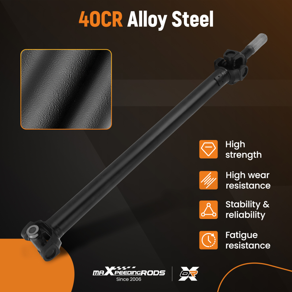 1x Front Driveshaft Assembly compatible for Chevrolet Silverado GMC Sierra 1500 2500 HD 4WD