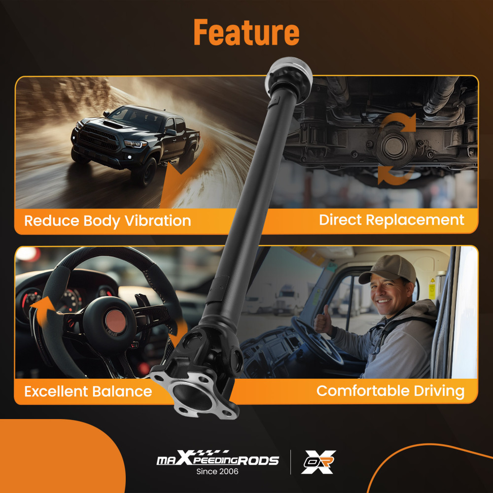 Front Drive Shaft Prop Shaft Assembly compatible for Dodge Nitro 3.7L 2007-2011 4WD 938-151