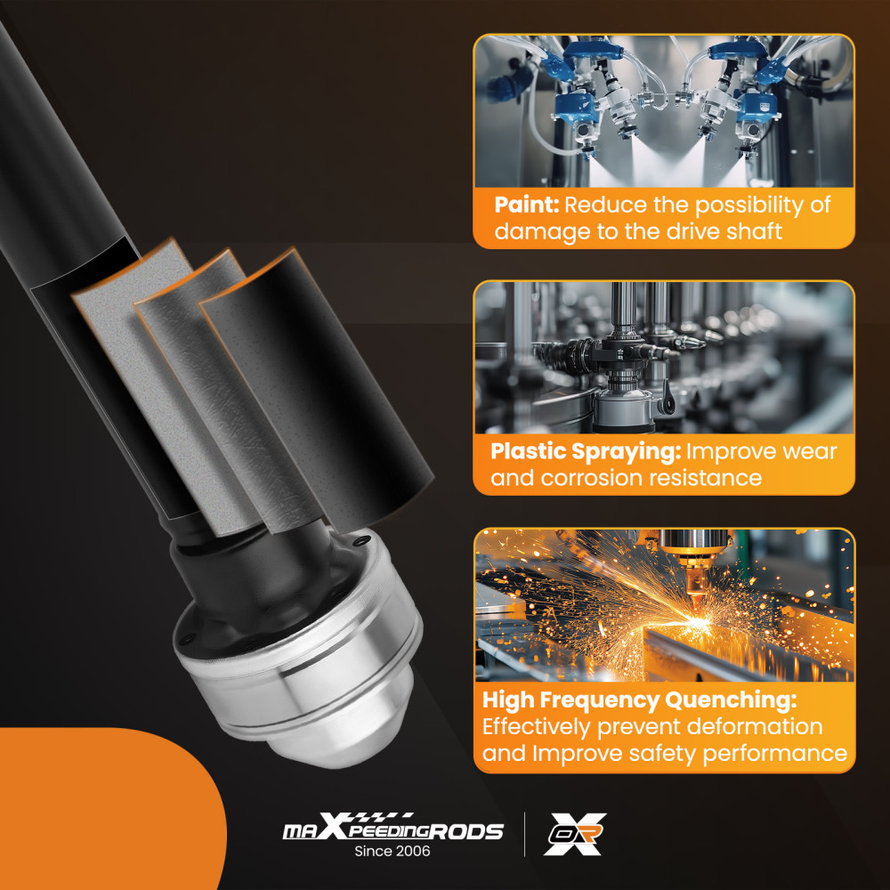 Front Drive Shaft Prop Shaft Assembly compatible for Dodge Nitro 3.7L 2007-2011 4WD 938-151