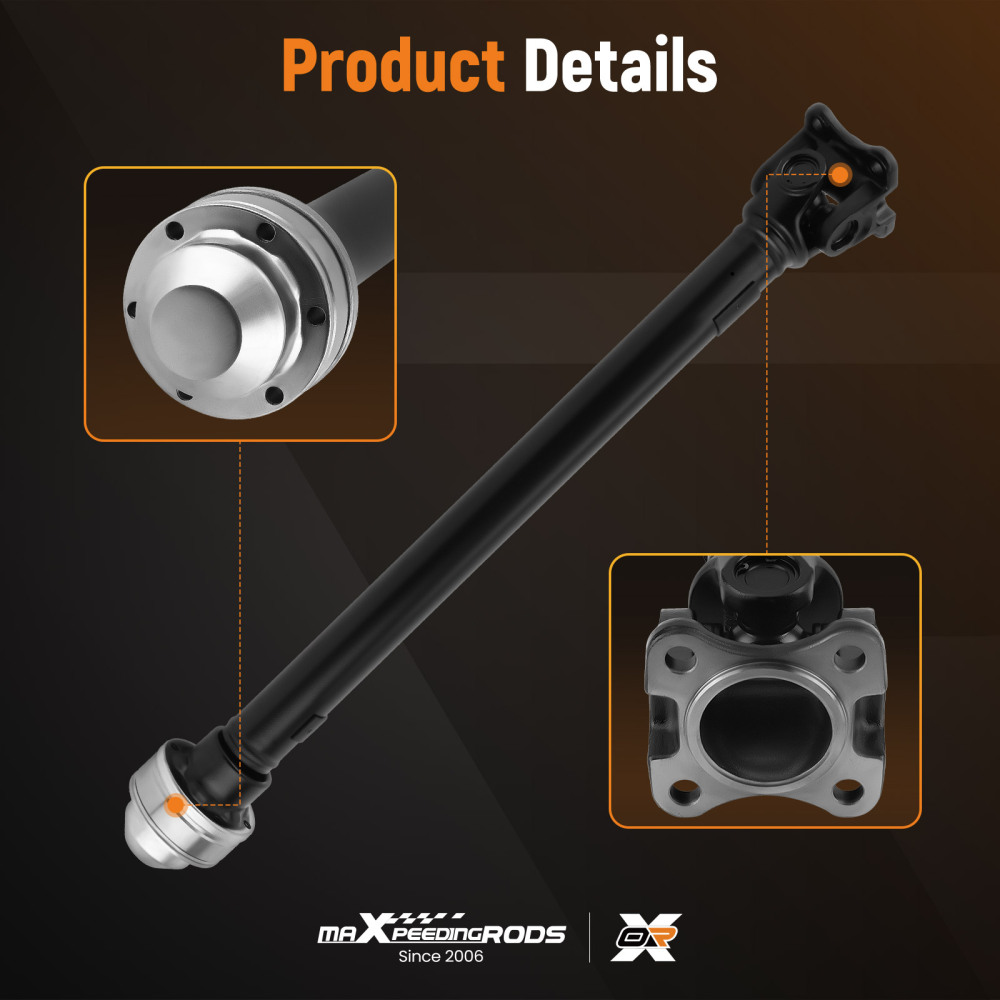 Front Drive Shaft Prop Shaft Assembly compatible for Dodge Nitro 3.7L 2007-2011 4WD 938-151