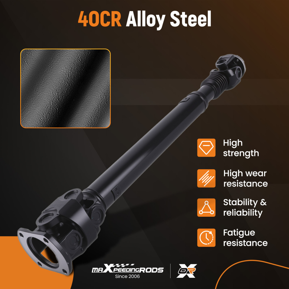 Driveshaft Prop Shaft Assembly Front compatible for Dodge Ram 2500 3500 4WD Manual Trans.