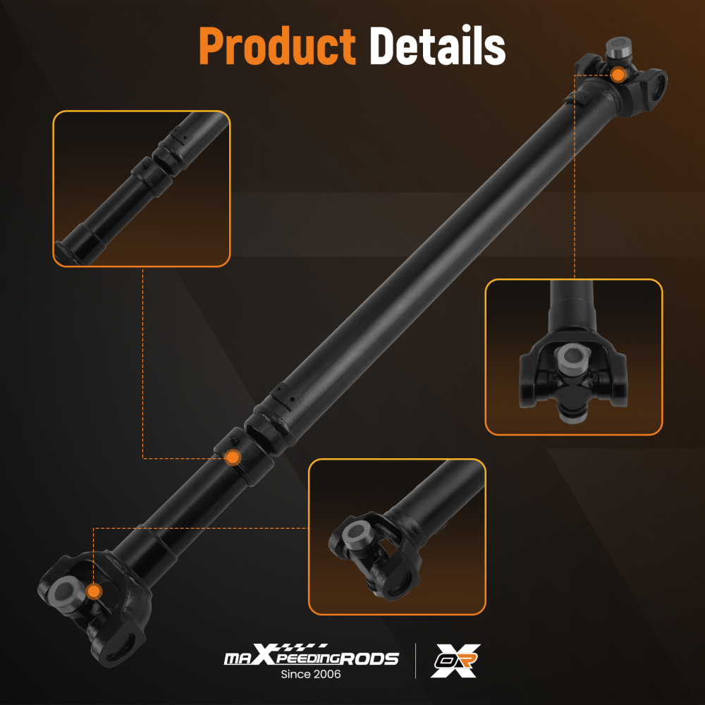 Driveshaft Prop Shaft Assembly compatible for Chevrolet GMC K1500 K2500 K3500 4-Speed 95-20