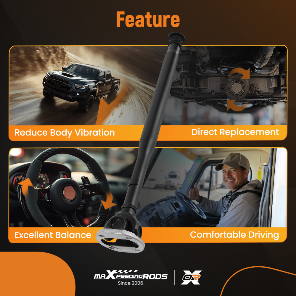 Front Driveshaft Prop Shaft compatible for Mercedes-Benz W205 W212 W218 CL550 CLS550 AWD