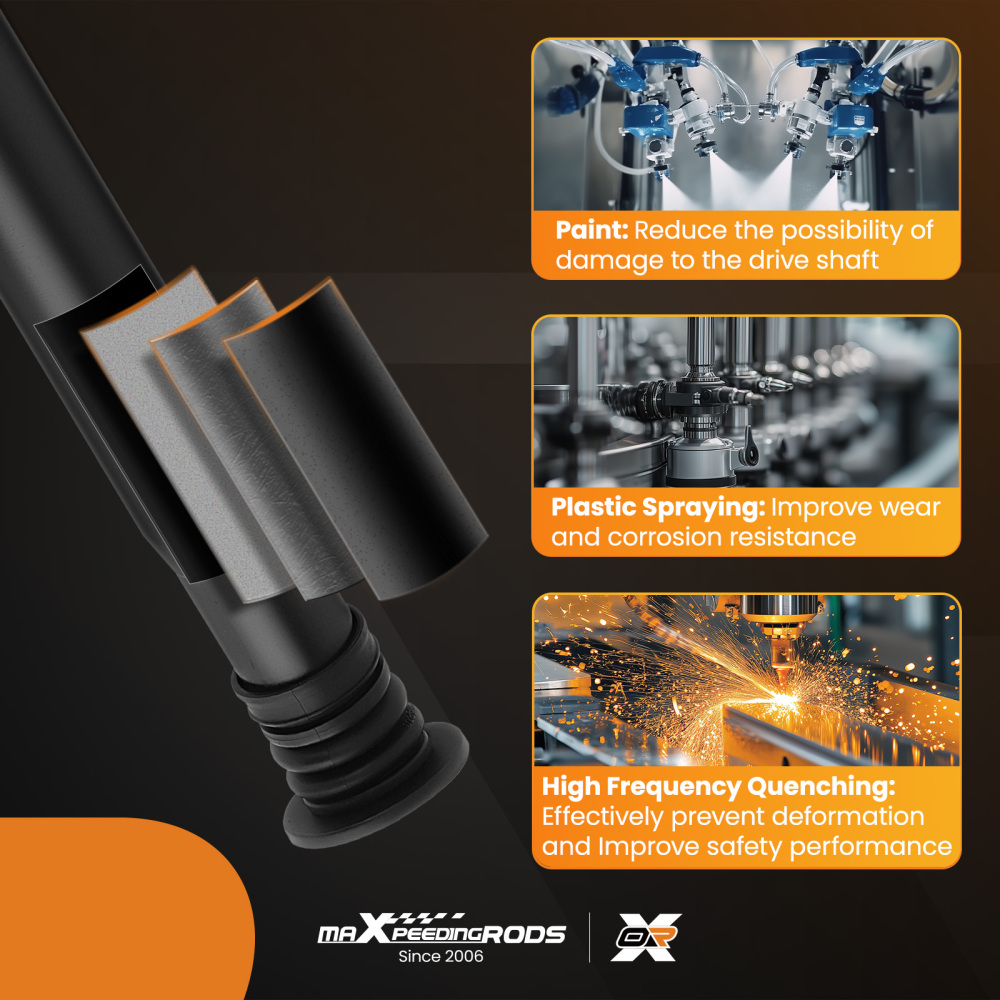 Front Driveshaft Prop Shaft compatible for Mercedes-Benz W205 W212 W218 CL550 CLS550 AWD