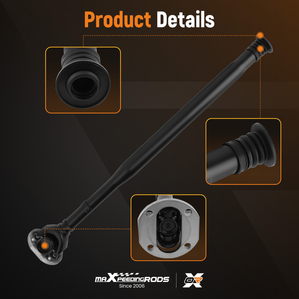 Front Driveshaft Prop Shaft compatible for Mercedes-Benz W205 W212 W218 CL550 CLS550 AWD