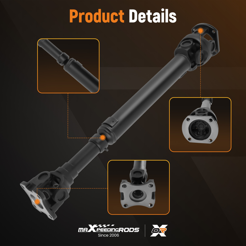 Drive Shaft Assy Front Side compatible for Ram 2500 3500 2013-2018 L6 6.7L 4WD 5146802AA