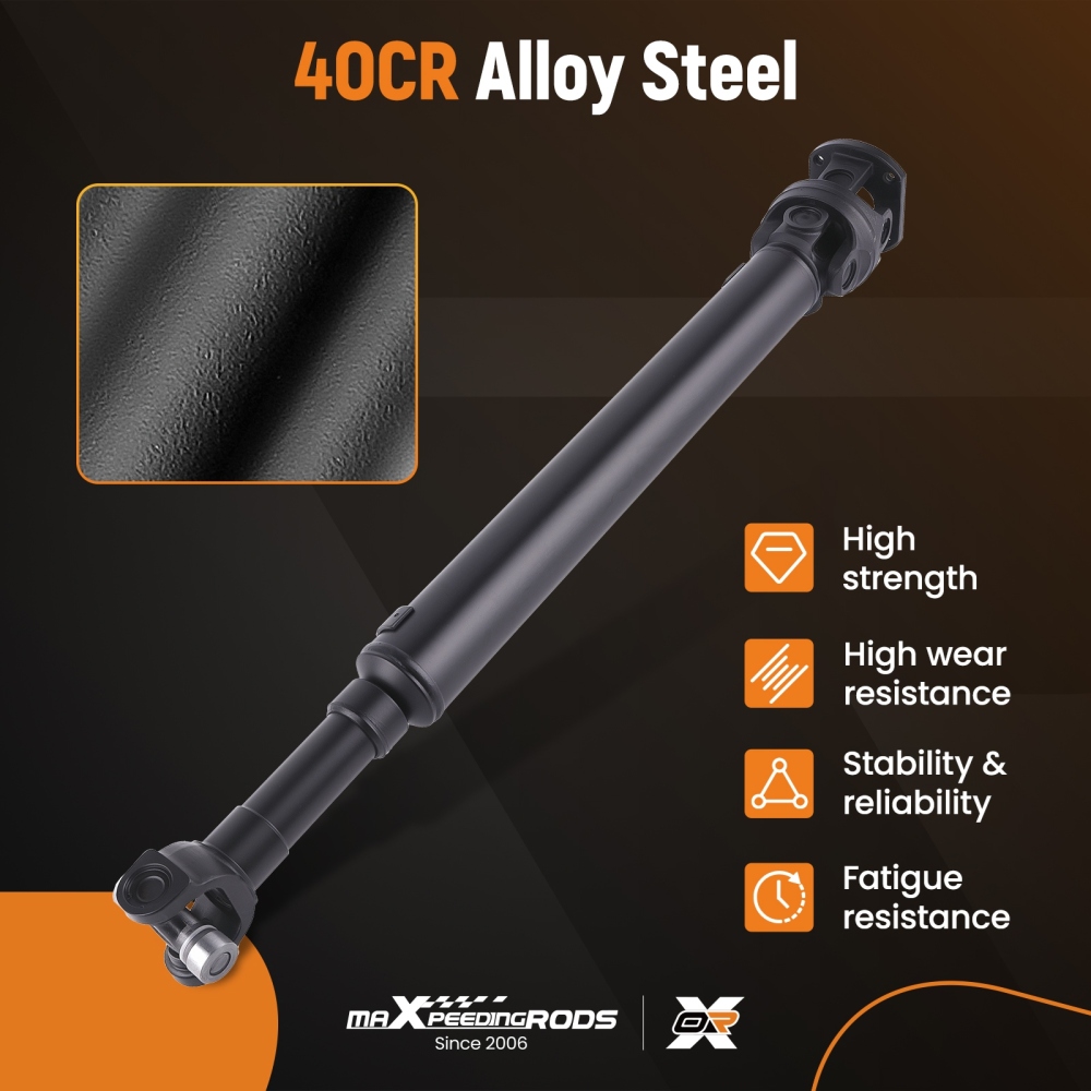 Front Driveshaft Assembly compatible for Ford F-250 F-350 F-450 F-550 2002-2010 4WD 938-301