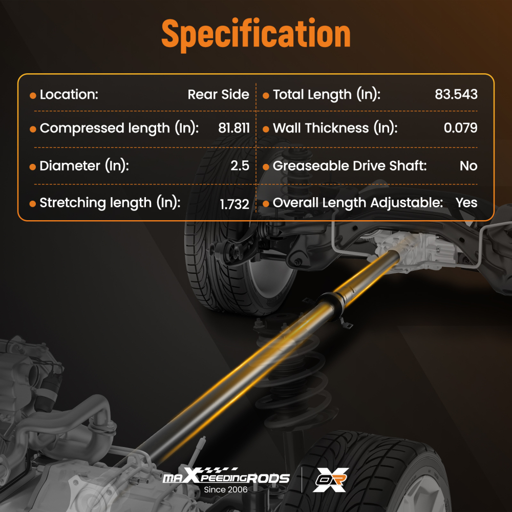 Cardan posteriore per Dacia Duster HM HS 1.2L 1.3L 1.5L 1.6L 4x4 320007974R