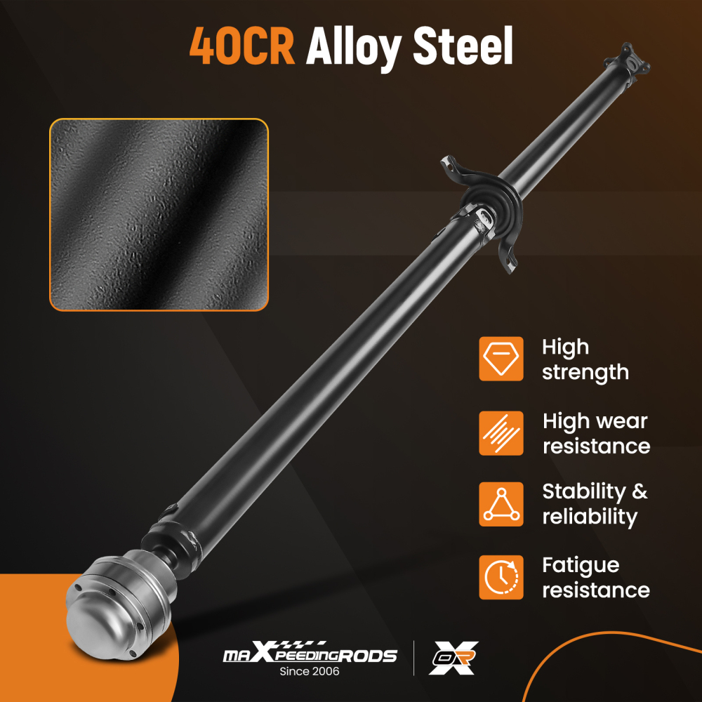 Rear Driveshaft Propshaft compatible for Chevrolet Equinox GMC Terrain 2.4L 2010-2017 AWD