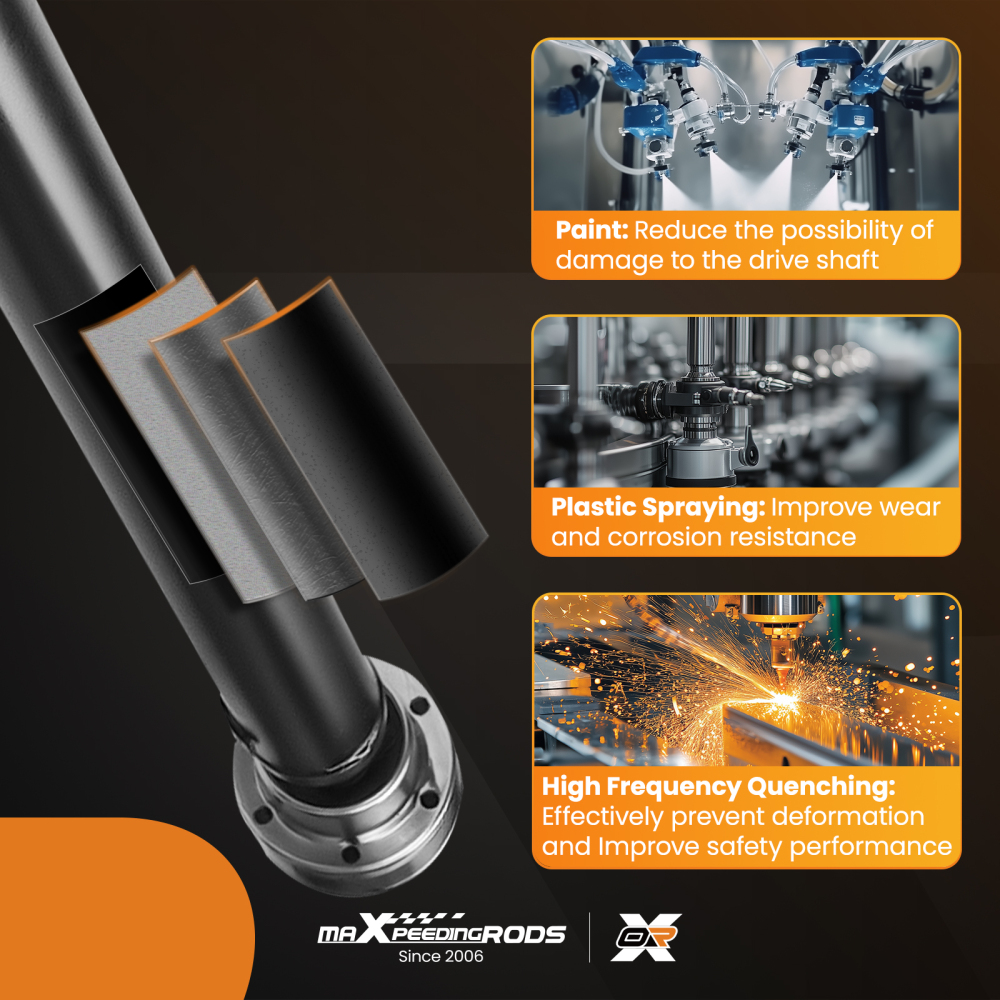 Rear Driveshaft Propshaft compatible for Chevrolet Equinox GMC Terrain 2.4L 2010-2017 AWD