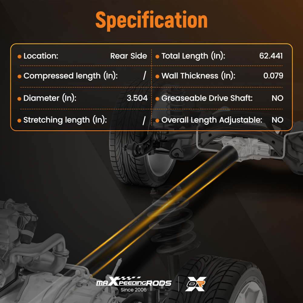 Driveshaft Prop Shaft Assembly compatible for GMC Canyon 2.9L 3.7L 4WD 2006-2012 946-040