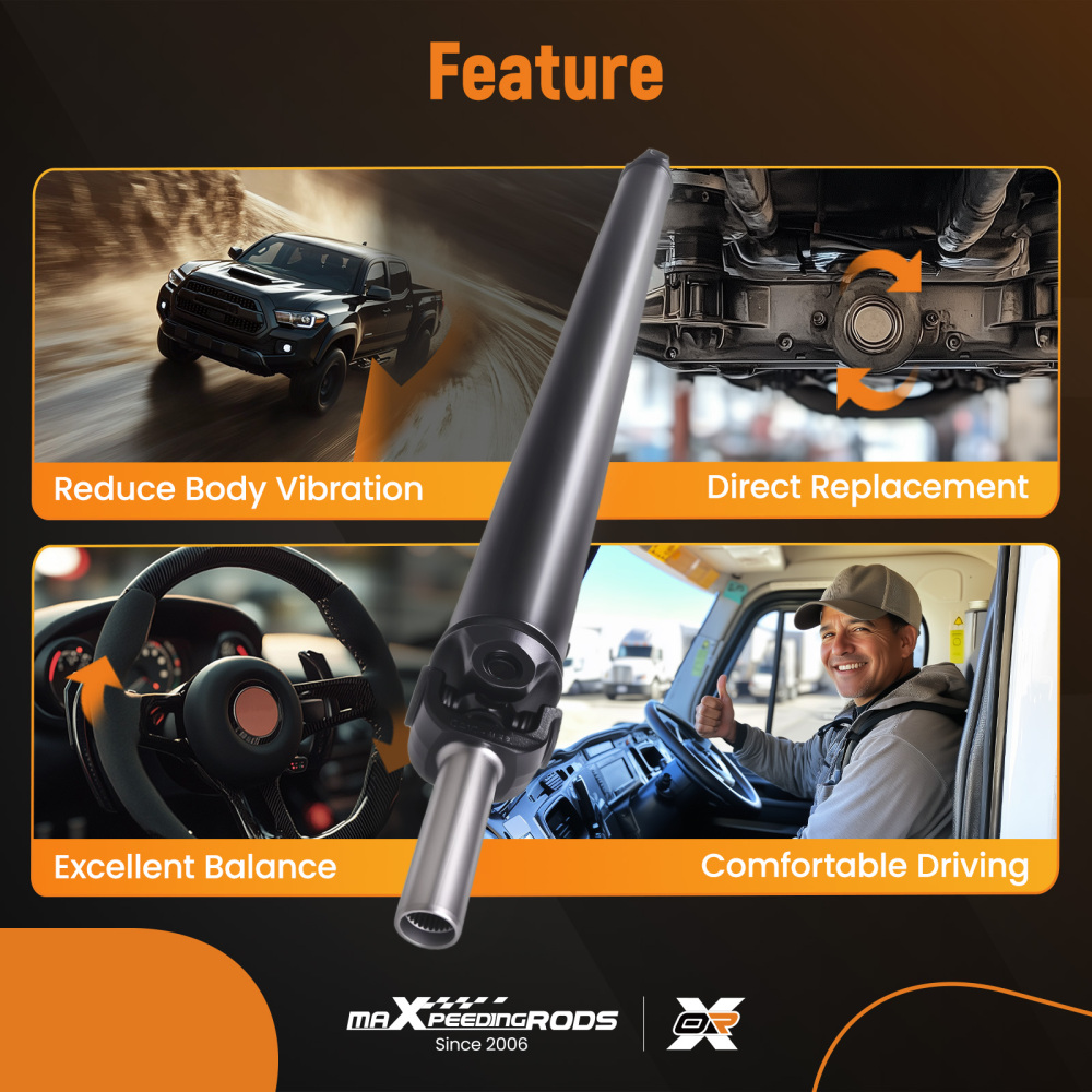 Driveshaft Prop Shaft Assembly compatible for GMC Canyon 2.9L 3.7L 4WD 2006-2012 946-040