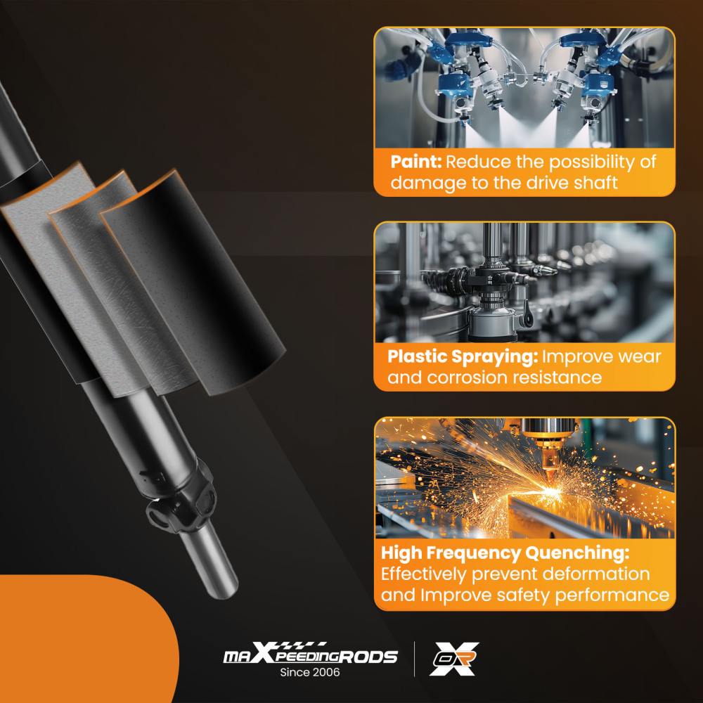 Rear Driveshaft Assembly compatible for Chevrolet Suburban 1500 compatible for GMC Yukon XL 1500 2001-2008