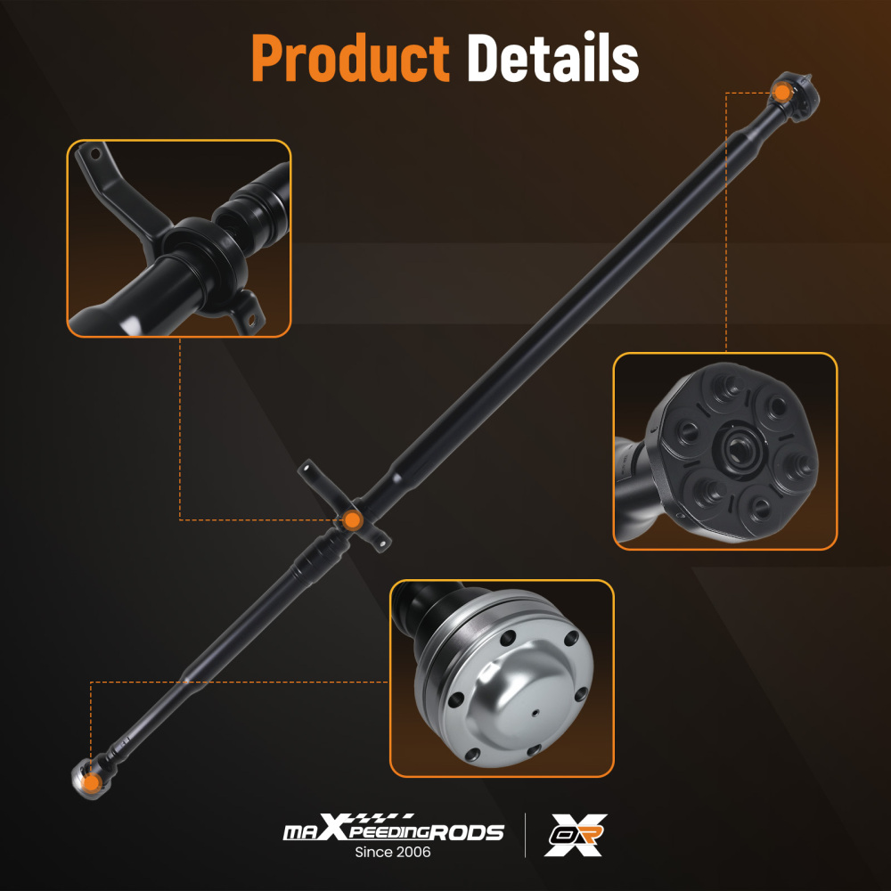 Rear Drive Shaft Prop Shaft Assembly compatible for Dodge Journey 2009-2017 AWD 5157005AD