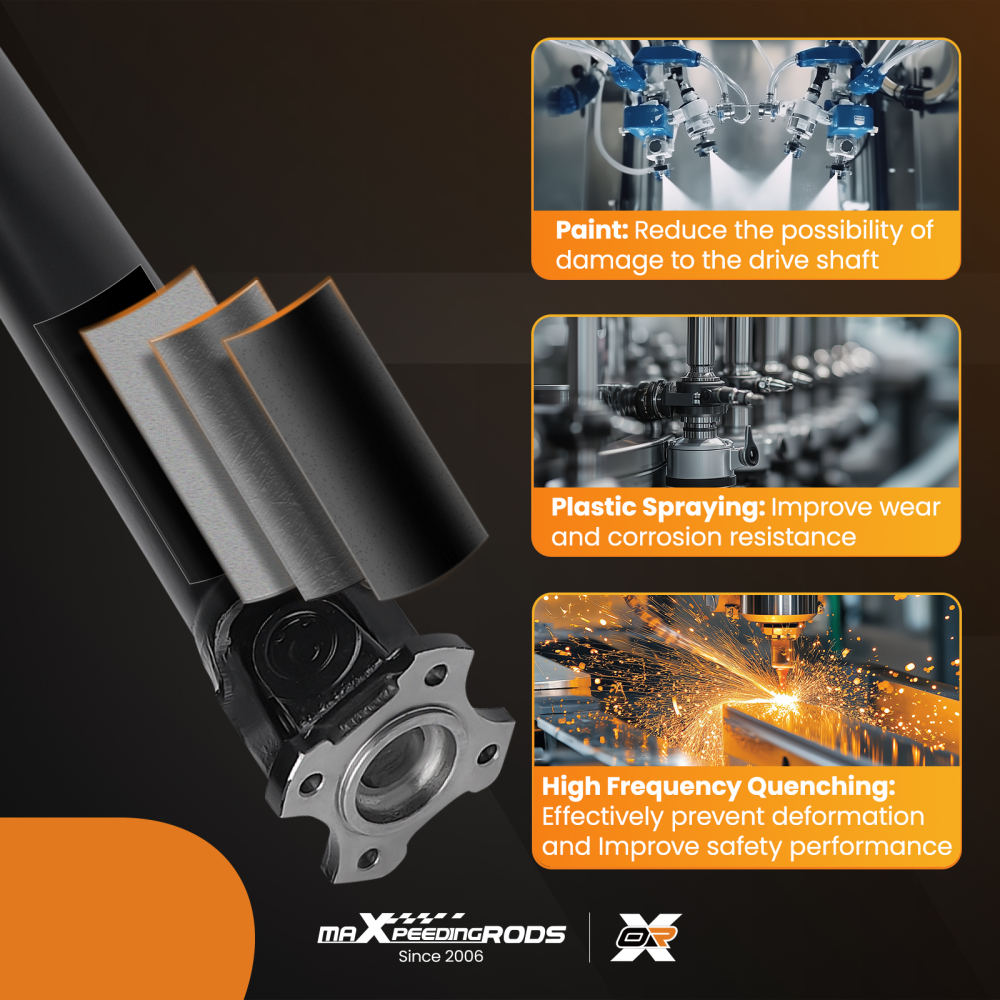 Rear Driveshaft compatible for Subaru Outback H4 2.5L 2013-2014 AWD Automatic CVT Trans.