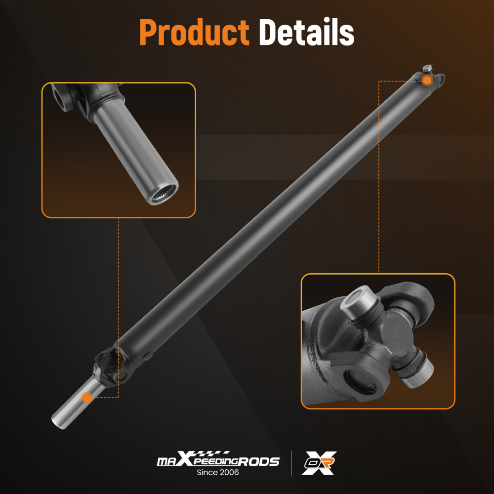Rear Driveshaft Prop Shaft Assembly compatible for Chevrolet K1500 1988-1999 compatible for GMC 4WD 976023
