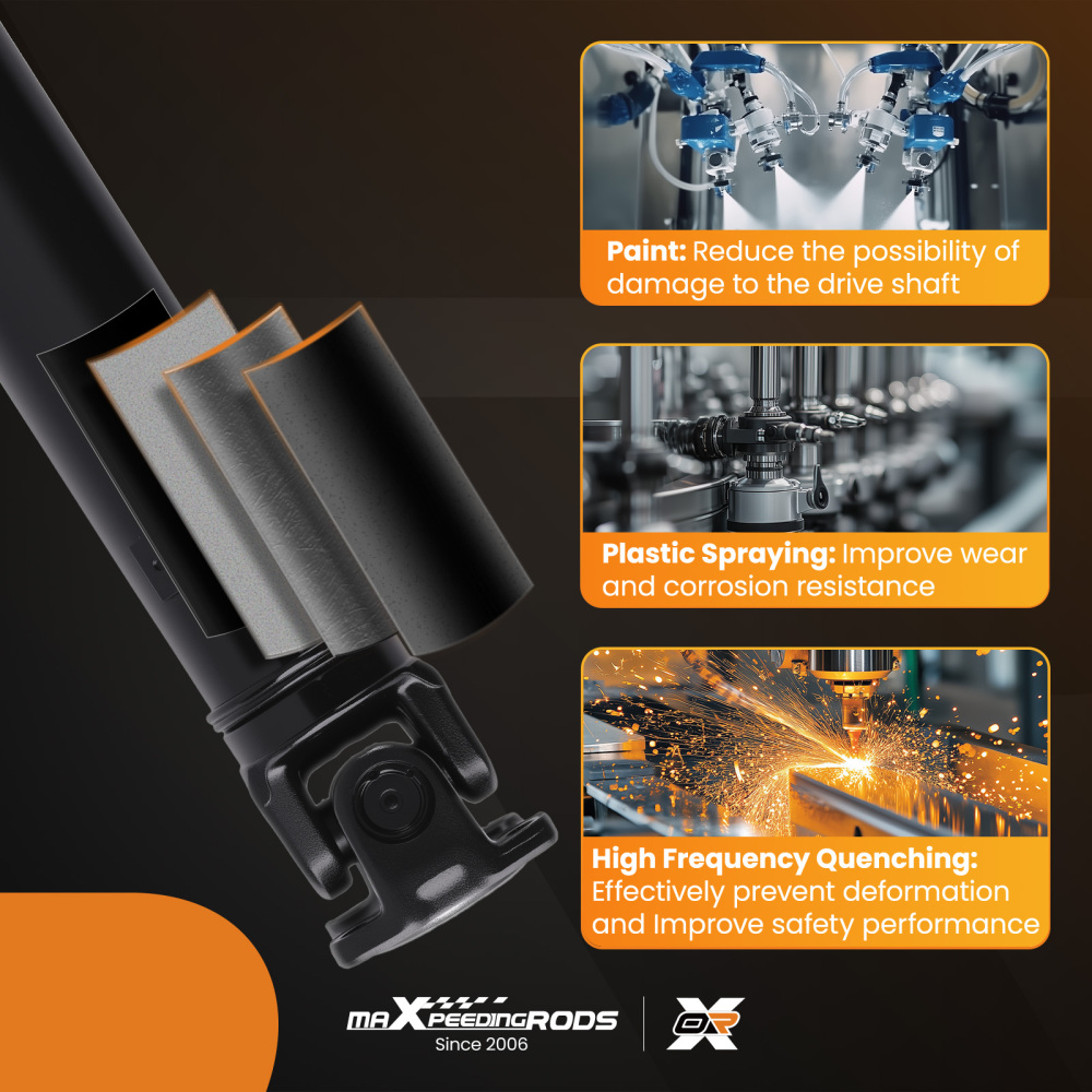 Drive Propeller Shaft Rear compatible for Honda CR-V 2012-2014 AWD U-Joint 4-Door 976-347