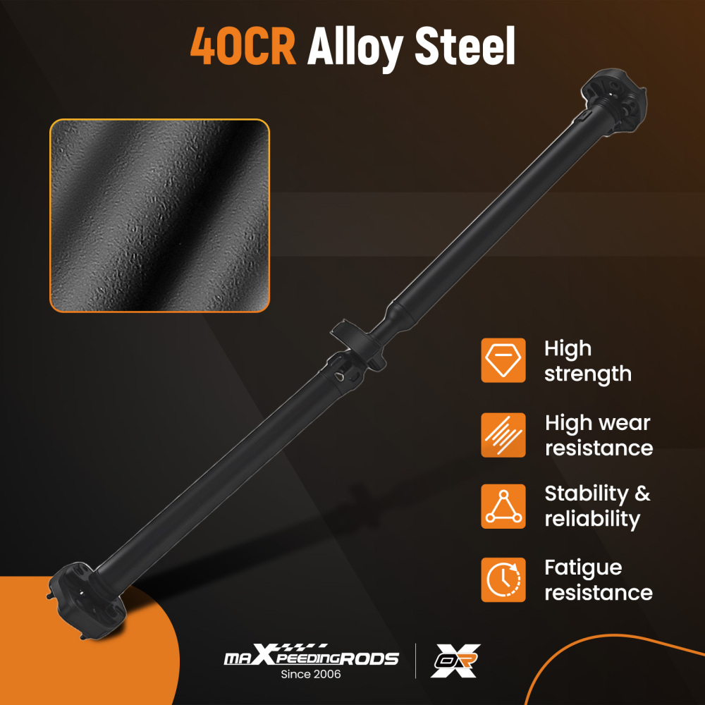 Rear Driveshaft Assembly compatible for Chevrolet Camaro 2010-2015 RWD 6 Speed Manual Trans